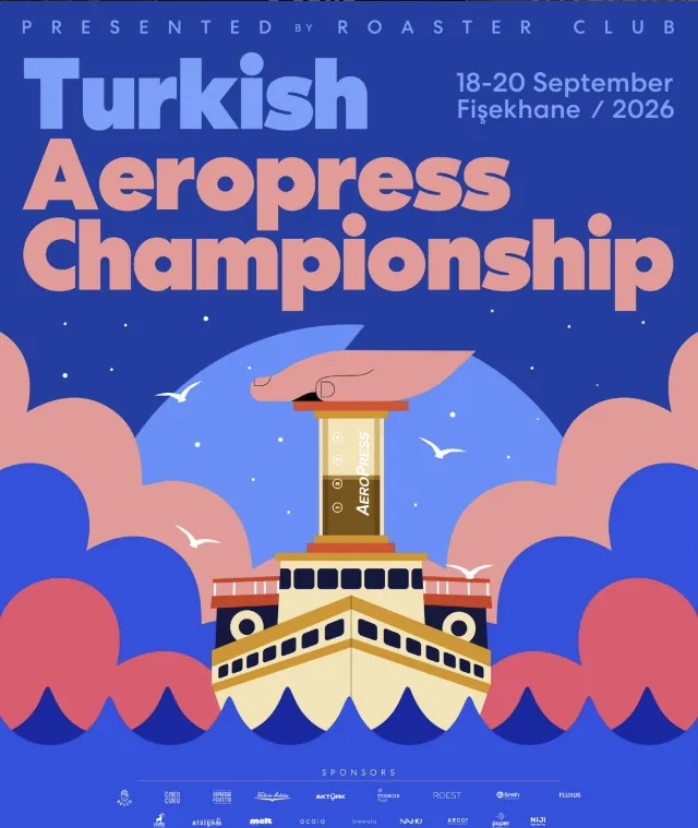 Türkiye AeroPress Şampiyonası afişi